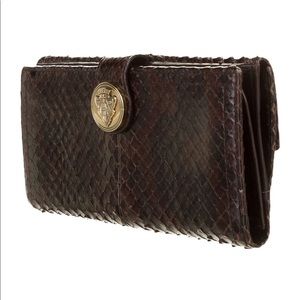 Gucci Python Hysteria Continental Wallet